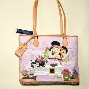 Dooney & Bourke Disney Epcot Flower Garden 2018 Tote Minnie Mouse pink bag NWT